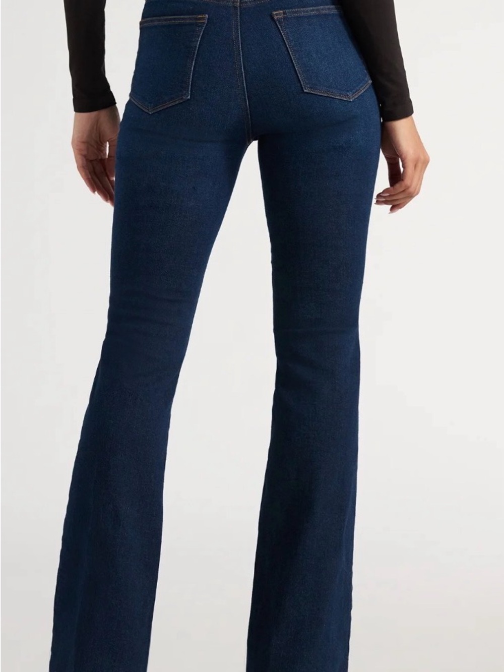 sofia by sofia vergara Dark Blue High-Rise Flare Jeans - Picture 3 of 5
